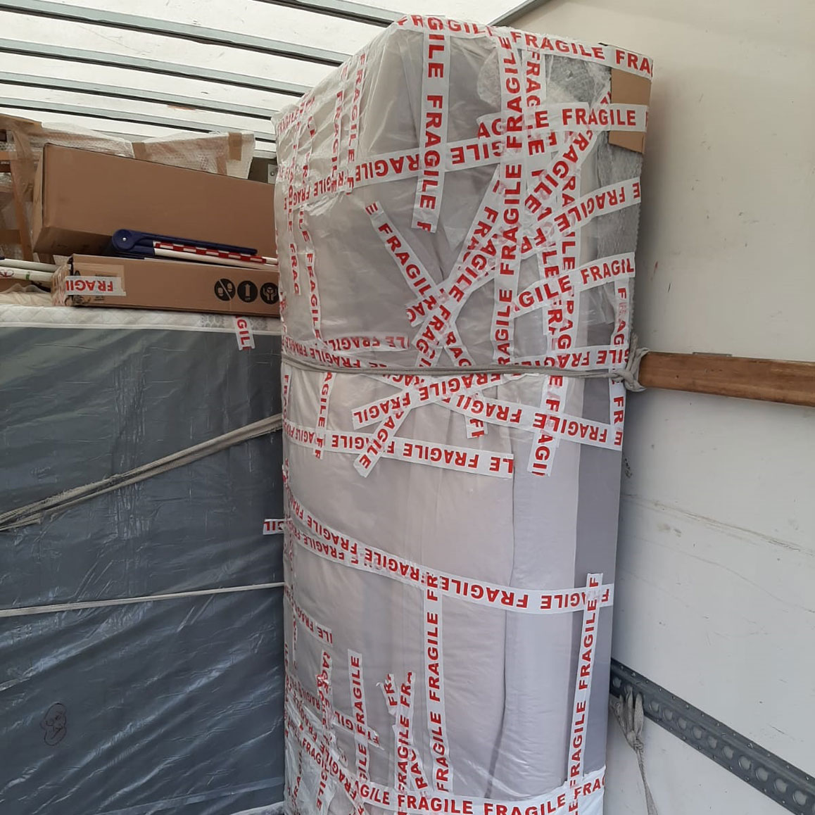 Moving Van Inside